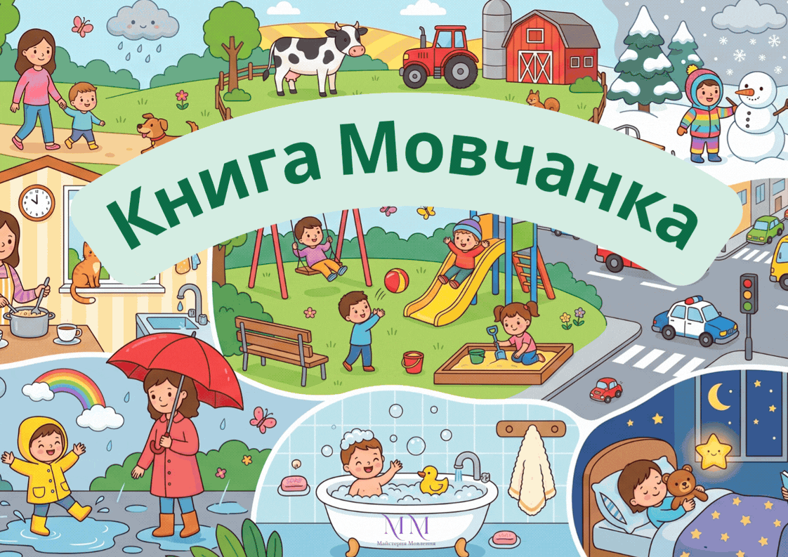 Книжка-мовчанка — перегляд сторінок