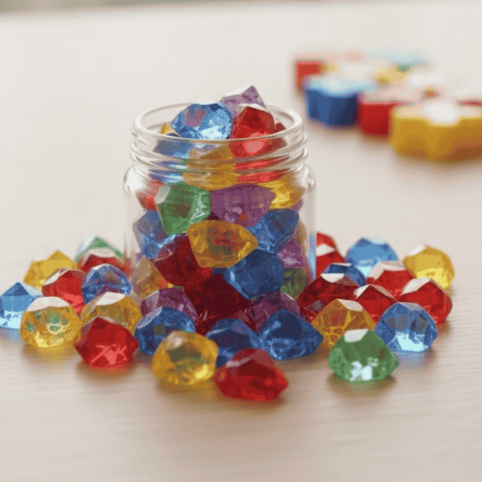 Різнокольорові помпони з щіпчиками